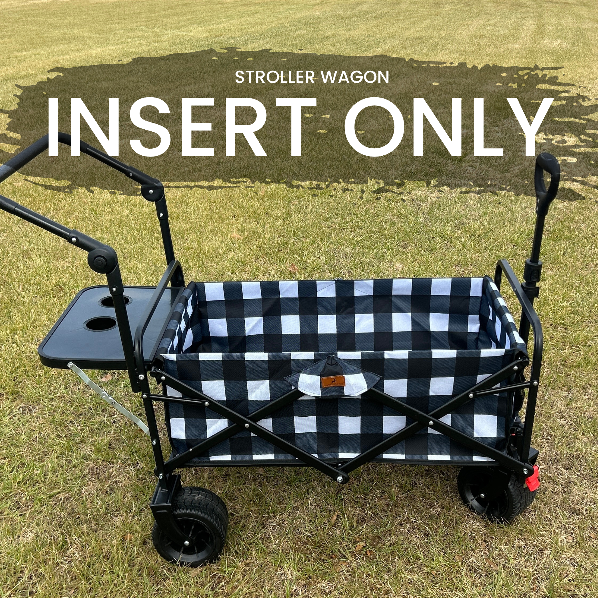 heavy duty stroller wagon Black Buffalo