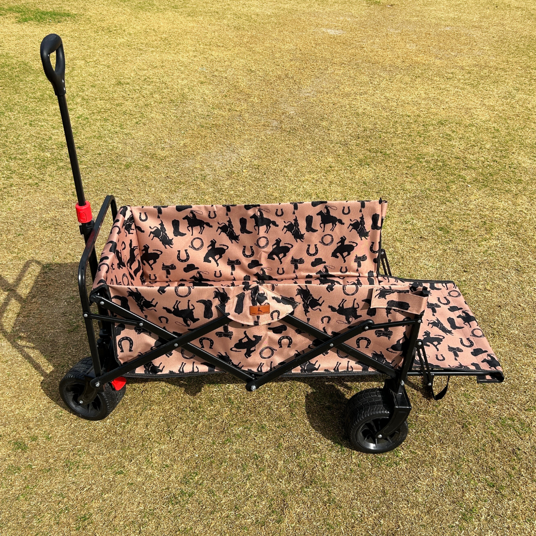 Rodeo Cowboy Tailgate Wagon