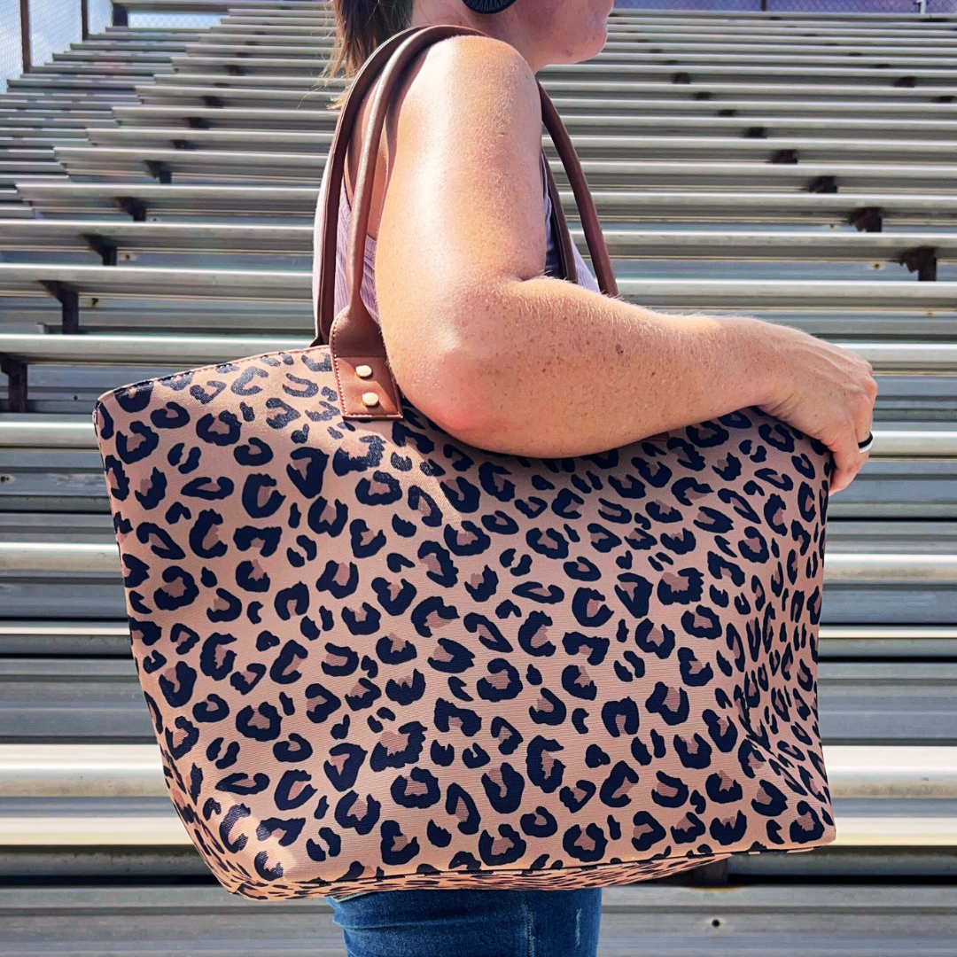 Leopard Print Tote Bag Leopard Print Tote Bag