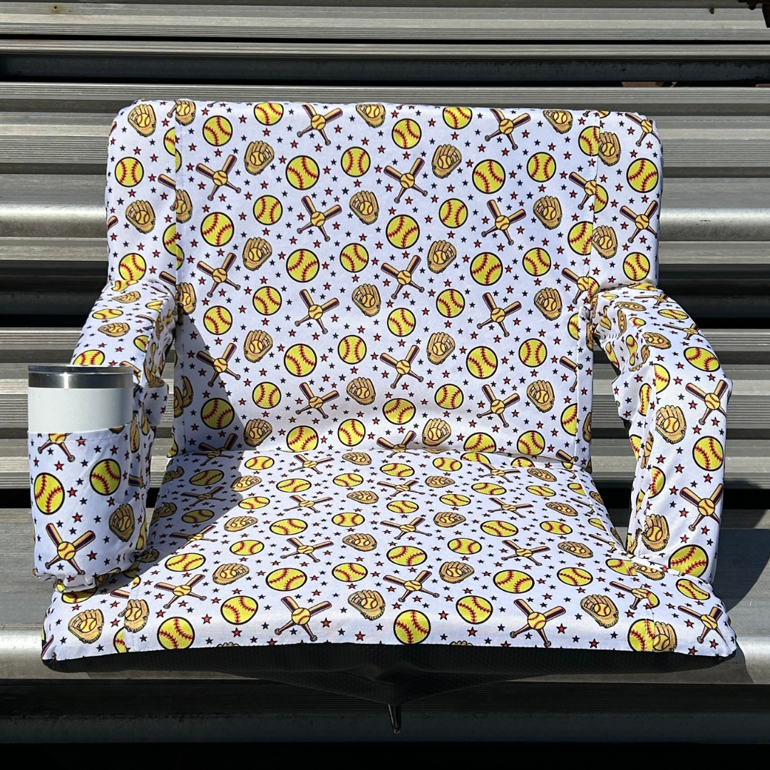 Softball All-Stars 23" Stadium Seat with Armrests