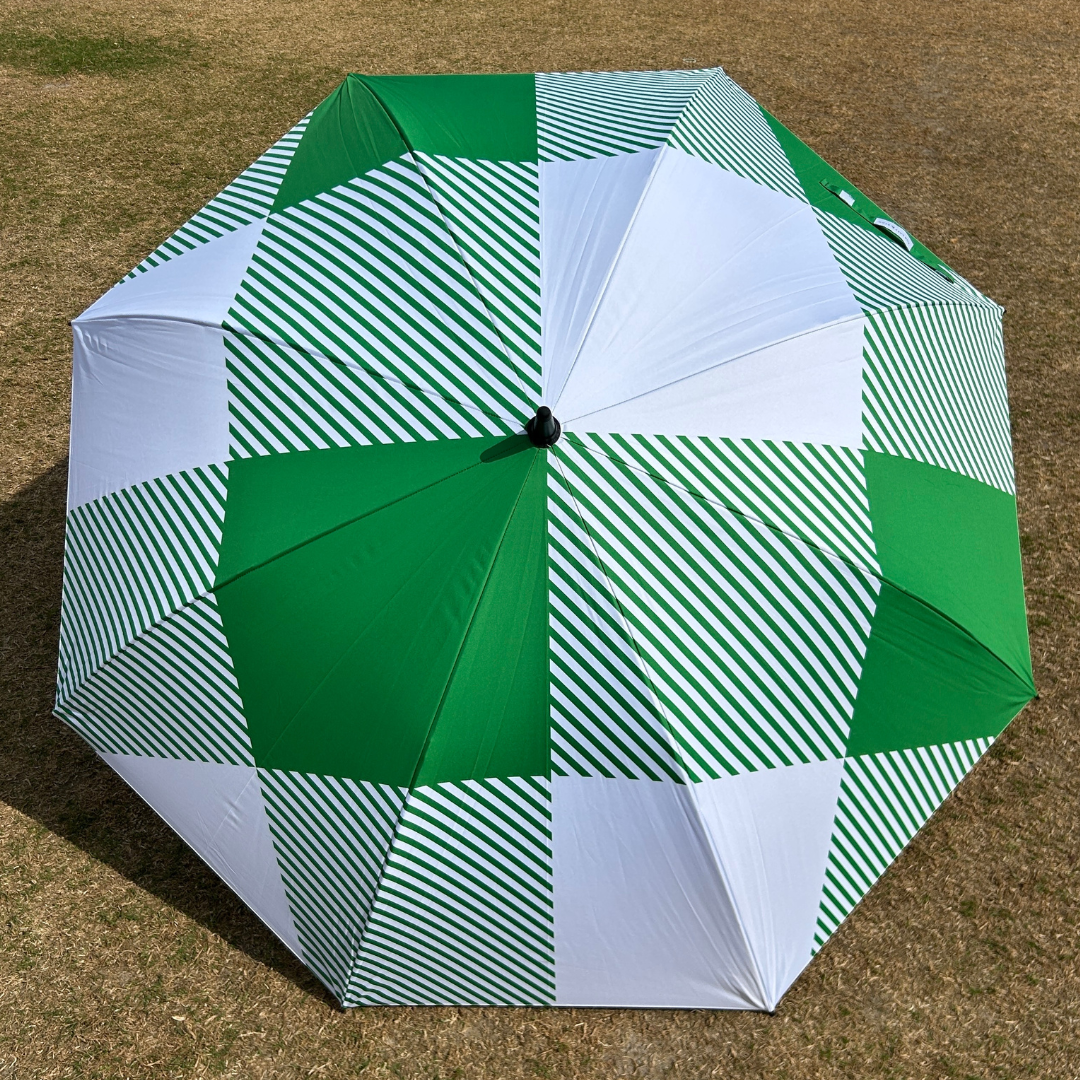 Green Buffalo - UPF 50+ Large Golf Umbrella