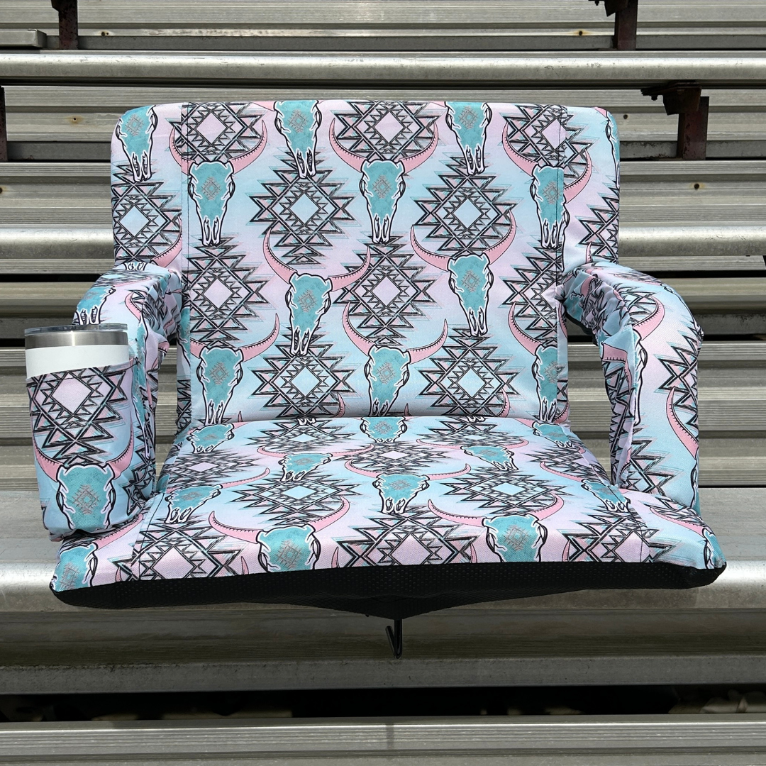 Wild West 23" Stadium Seat with Armrests