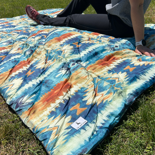 Aztec - Indoor/Outdoor Puffy Blanket