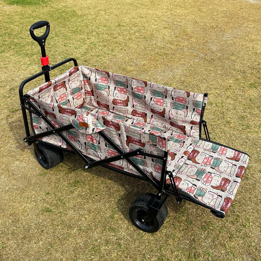 Western Boots Tailgate Wagon