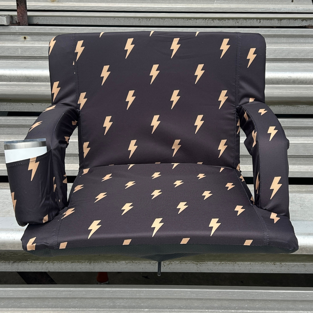 It's Electric 23" Stadium Seat with Armrests