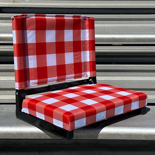 Red Buffalo Folding Stadium Seat