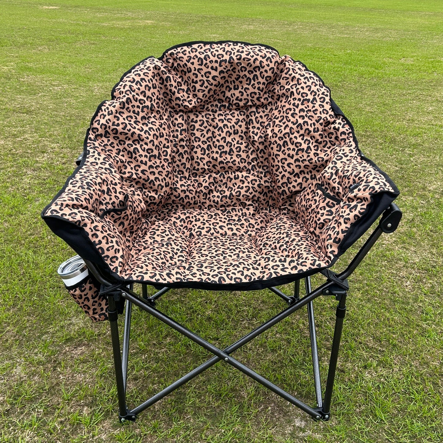Leopard Print - Heated Sideline Chair
