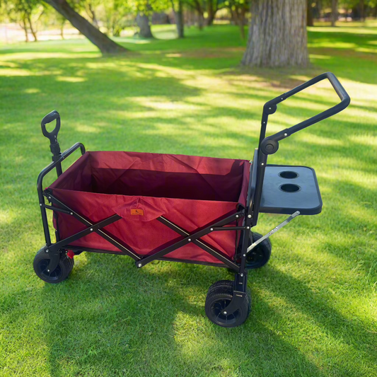 Maroon Stroller Wagon