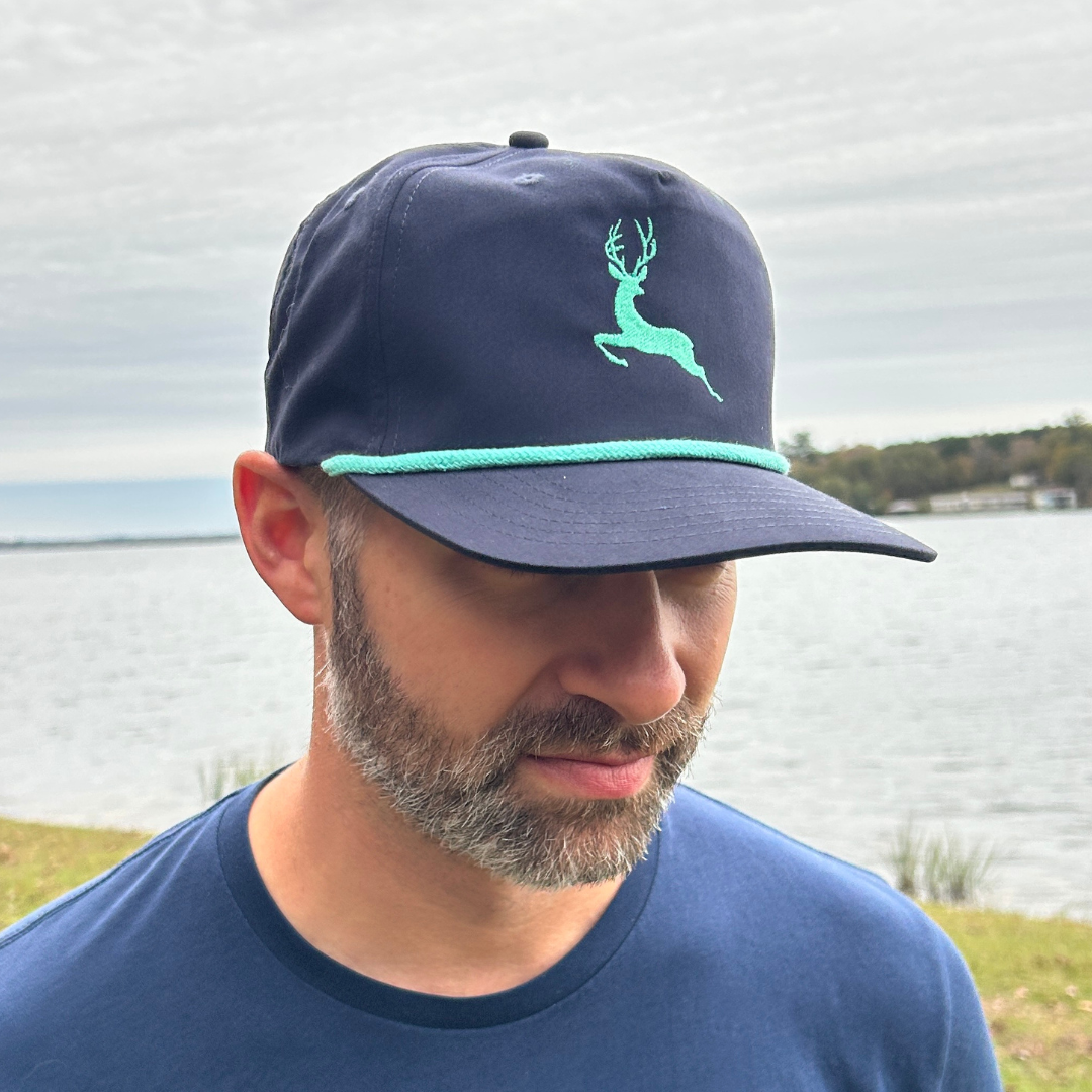 The Last Stag Golf Hat - Navy/Mint