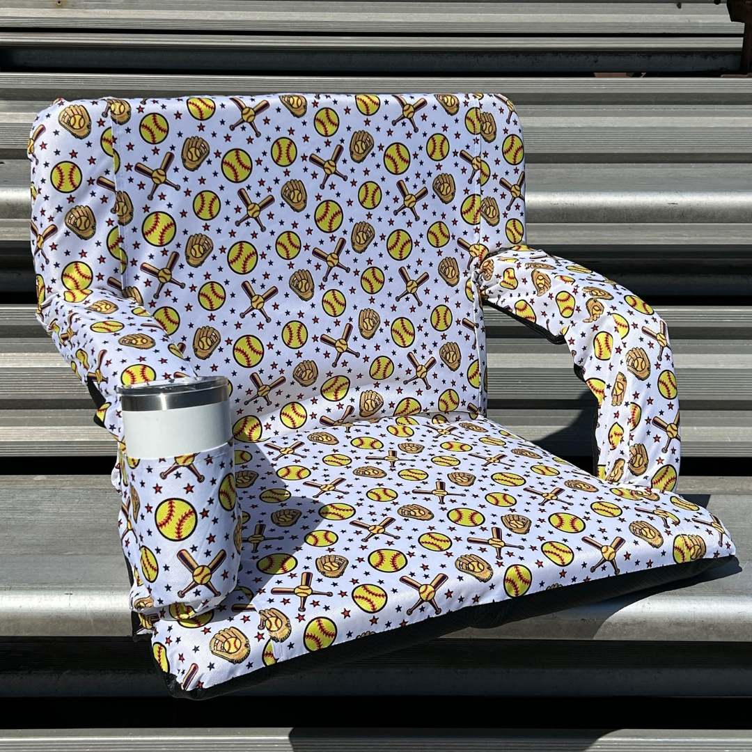 Softball All-Stars 23" Stadium Seat with Armrests