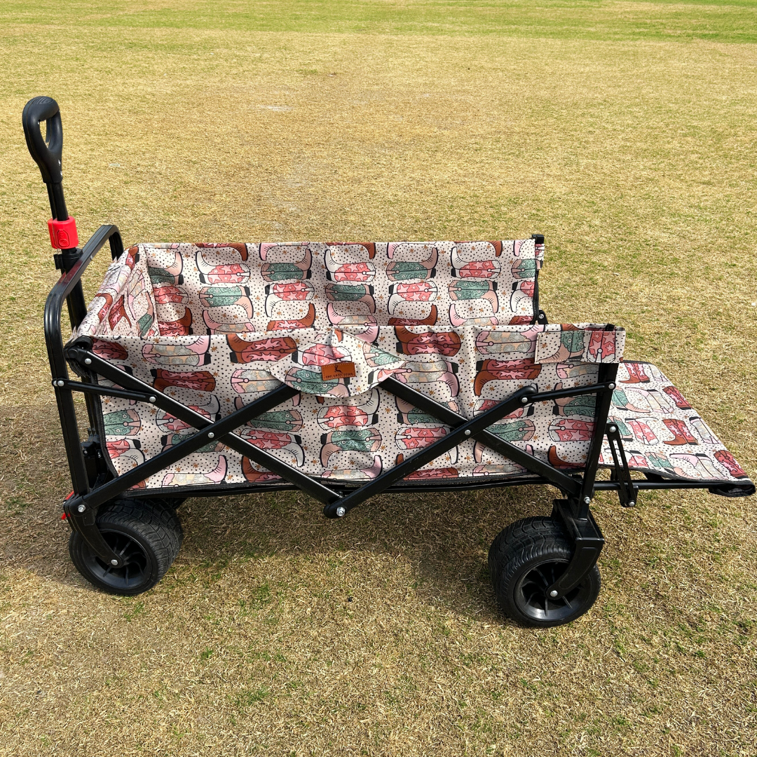 Western Boots Tailgate Wagon