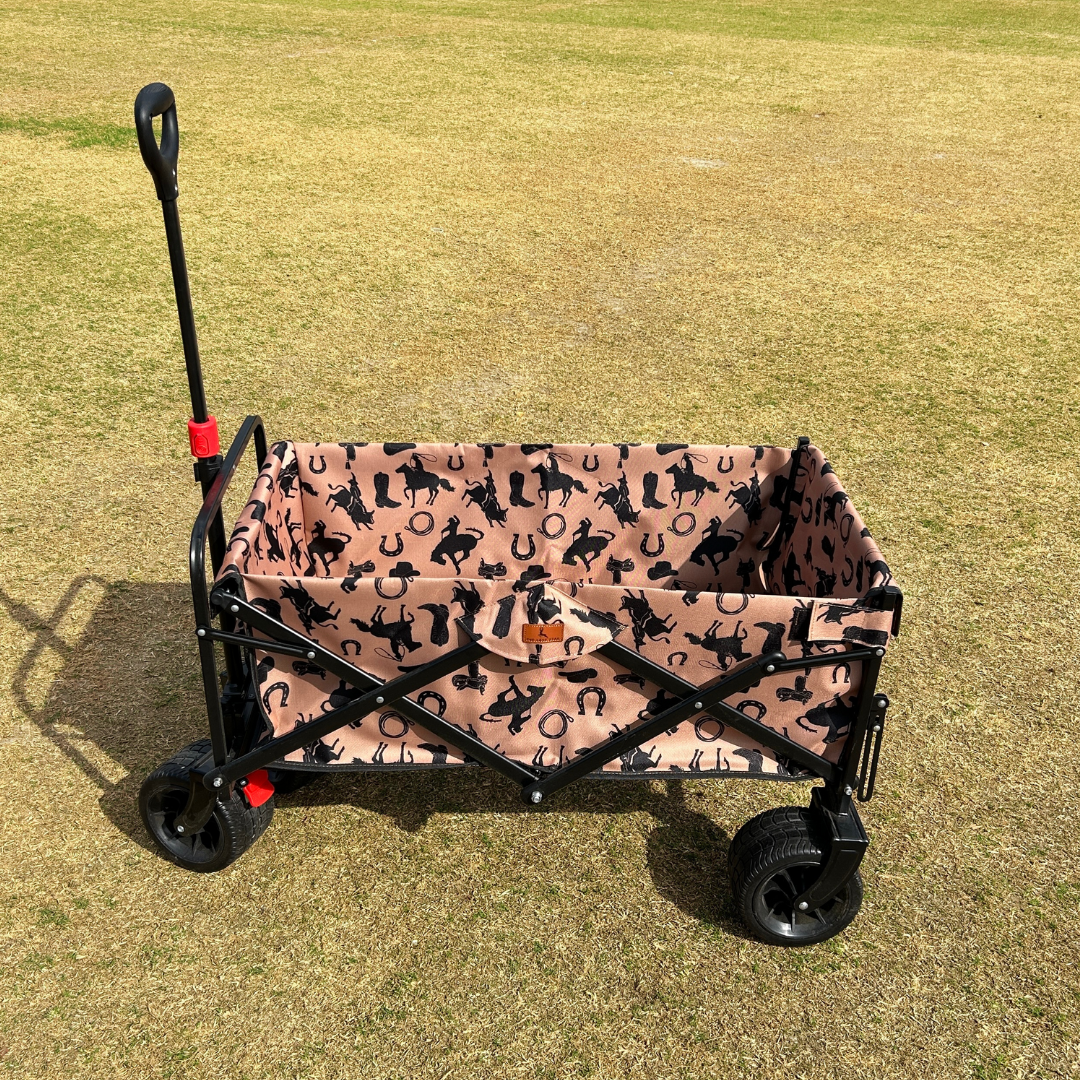 Rodeo Cowboy Tailgate Wagon