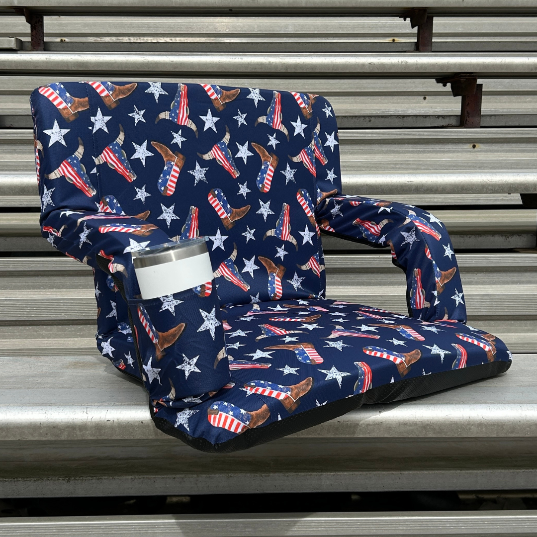 American Ranch 23" Stadium Seat with Armrests