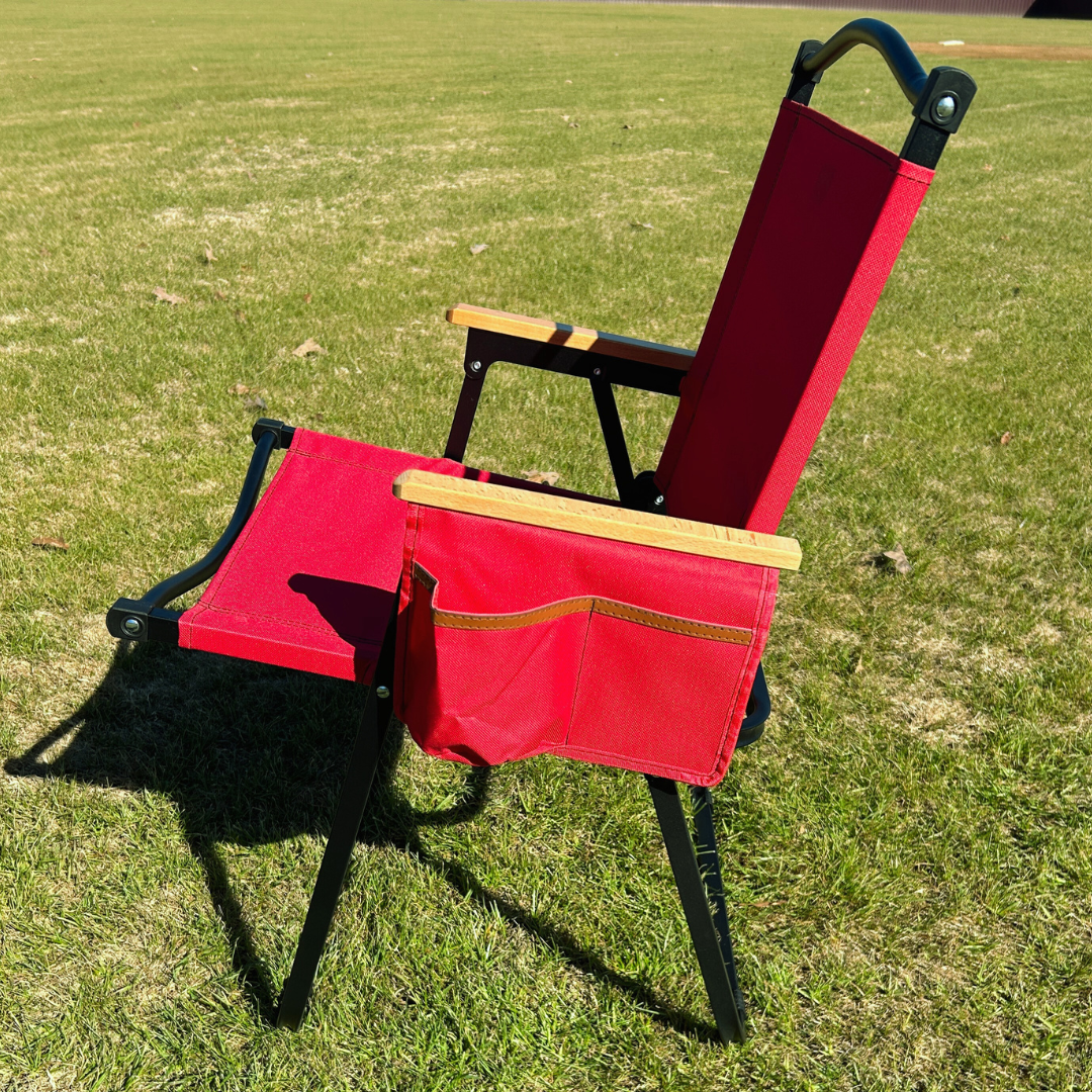 Red Folding Lawn Chair