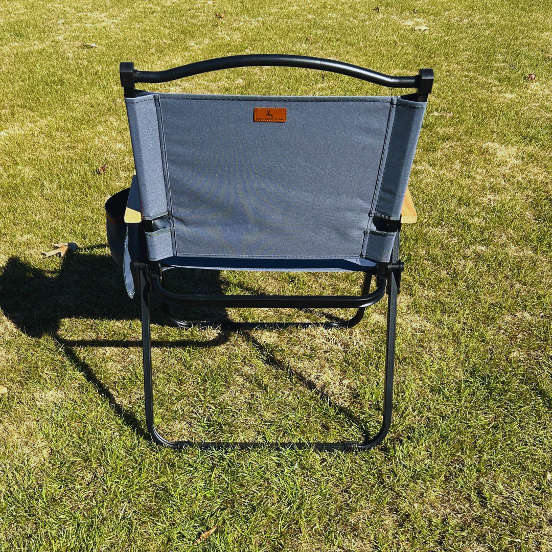 Grey Folding Lawn Chair - Final Sale