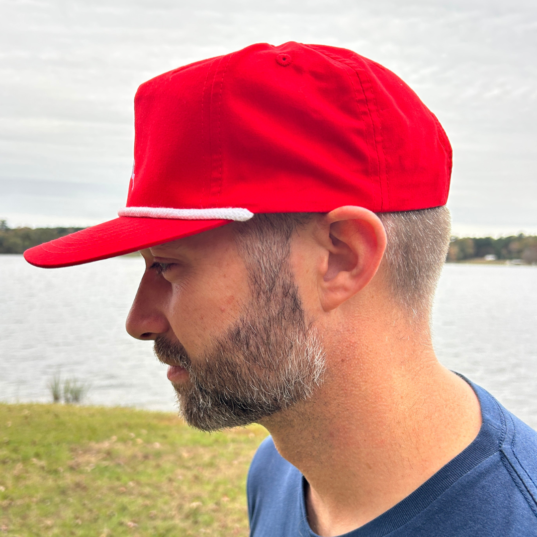 The Last Stag Golf Hat - Red/White