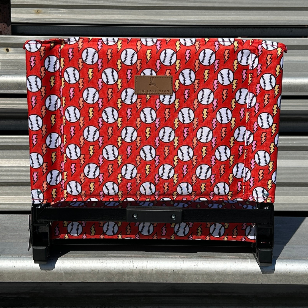 Baseball Lightning Folding Stadium Seat