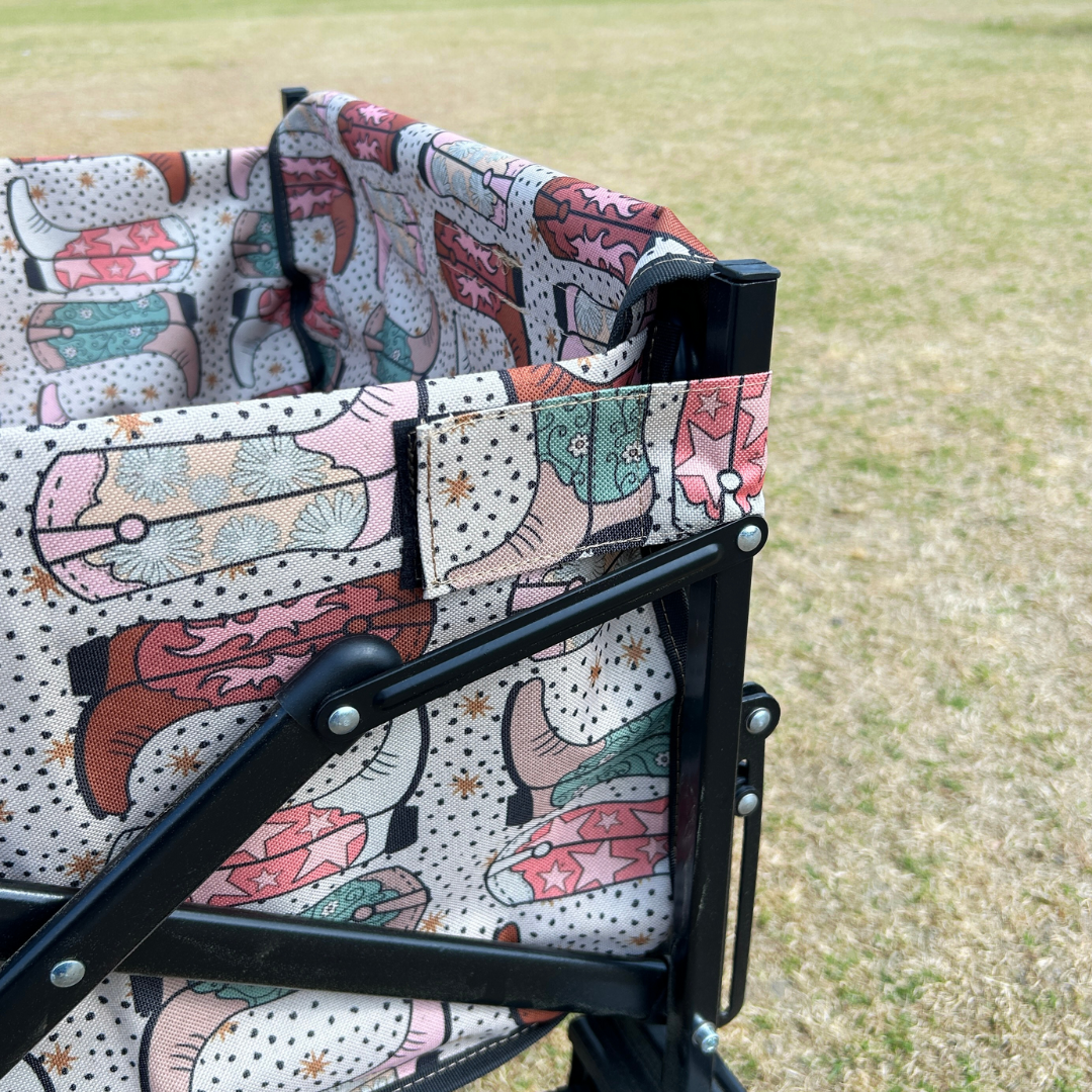 Western Boots Tailgate Wagon