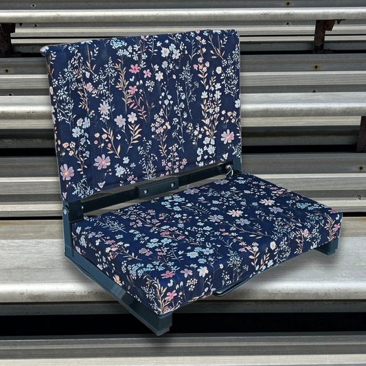 Flower Garden Folding Stadium Seat