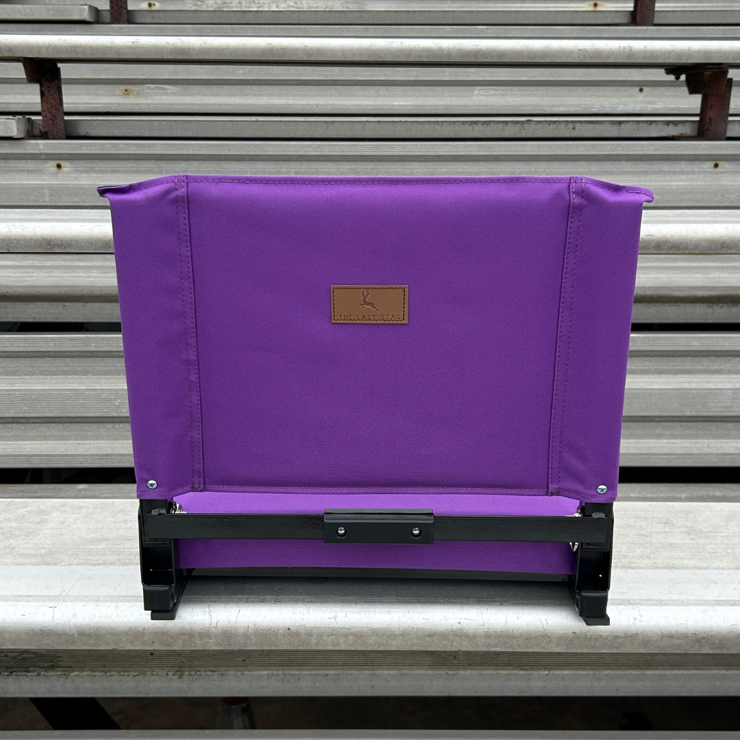 Purple Folding Stadium Seat