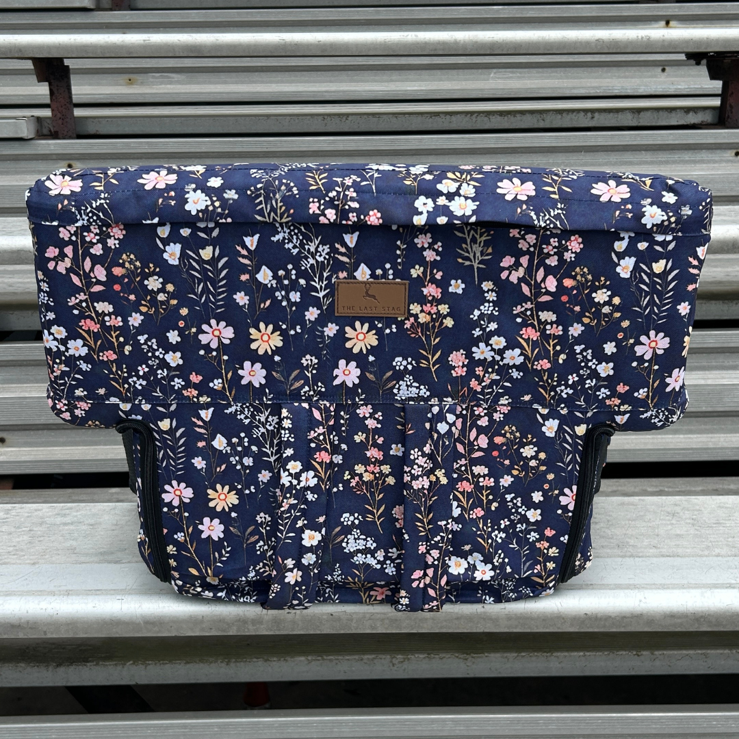 Flower Garden 23" Stadium Seat with Armrests