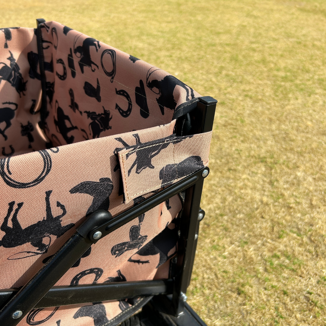 Rodeo Cowboy Tailgate Wagon