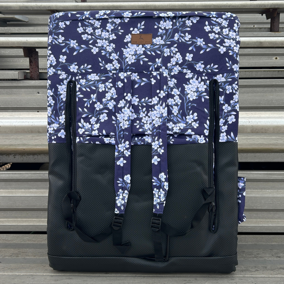 Charming Blues 23" Stadium Seat with Armrests