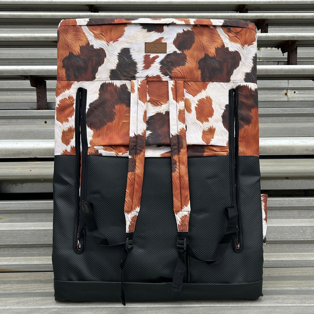Brown Cow 23" Stadium Seat with Armrests