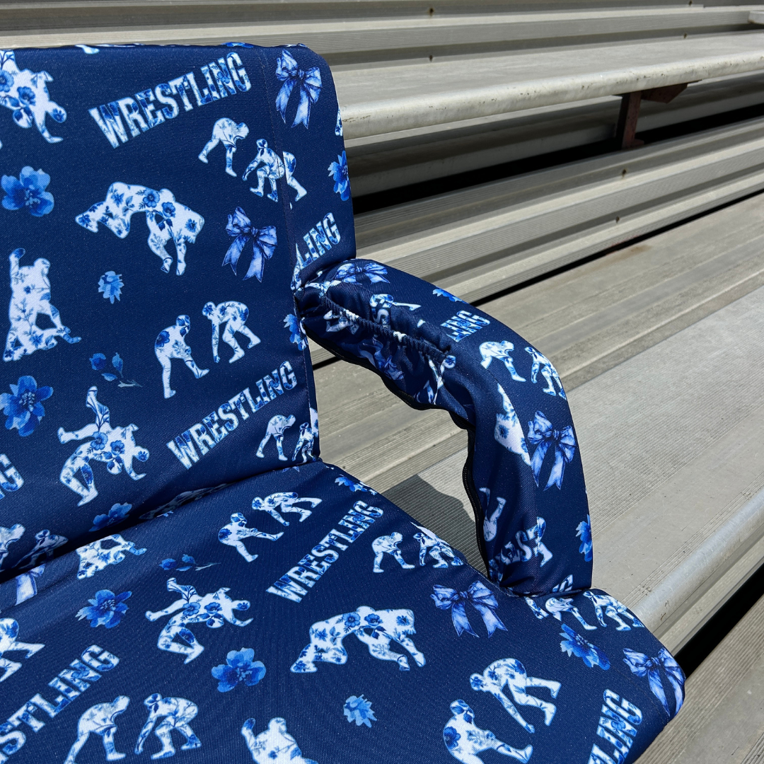 Wrestling 23" Stadium Seat with Armrests