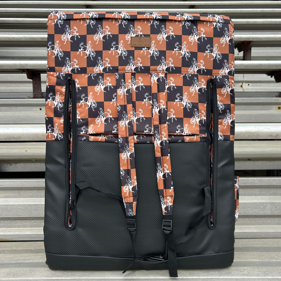 Cowboy Checkerboard 23" Stadium Seat with Armrests
