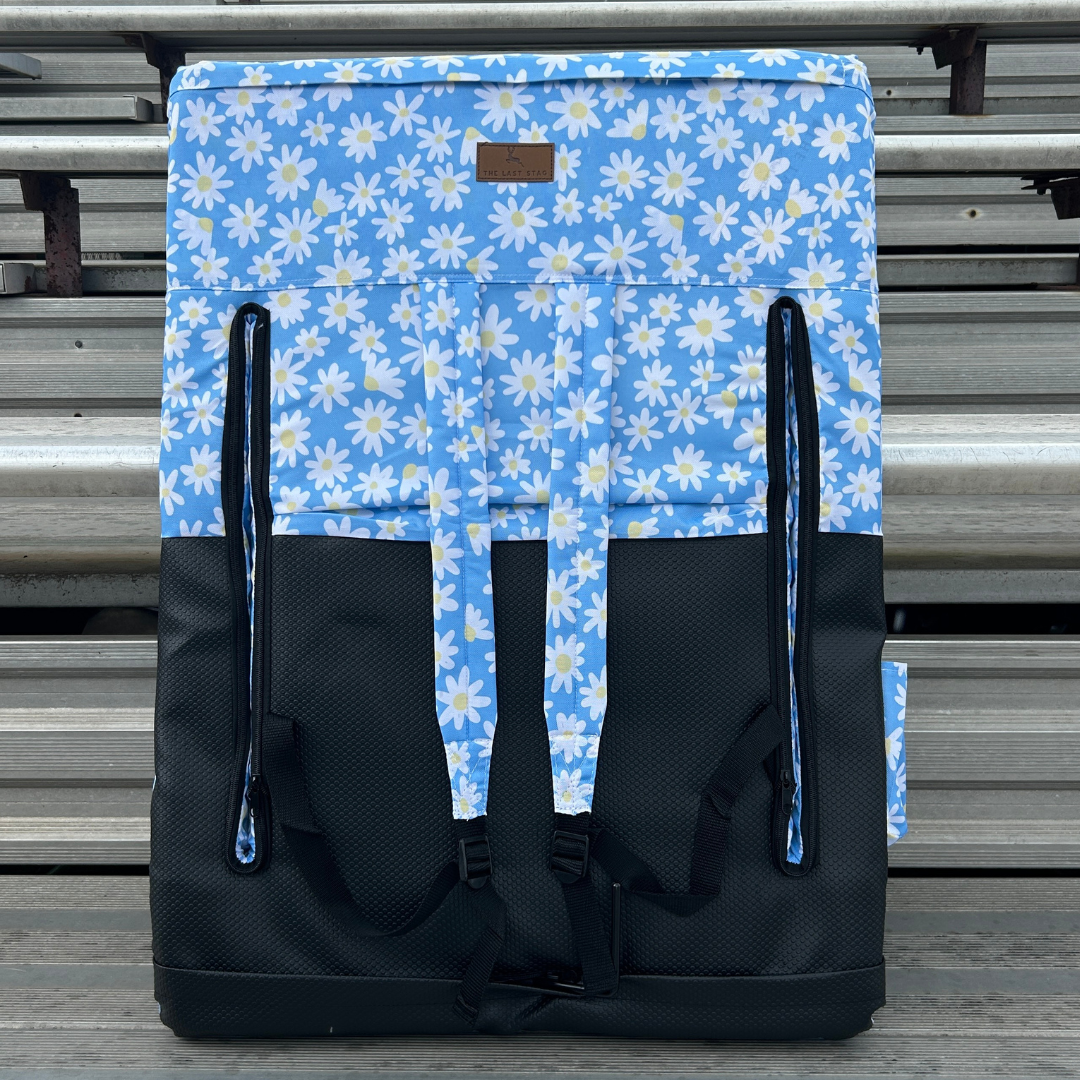 Spring Flowers 23" Stadium Seat with Armrests