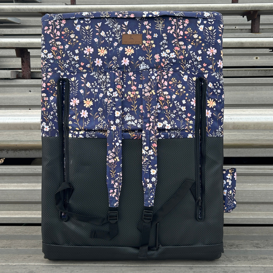 Flower Garden 23" Stadium Seat with Armrests