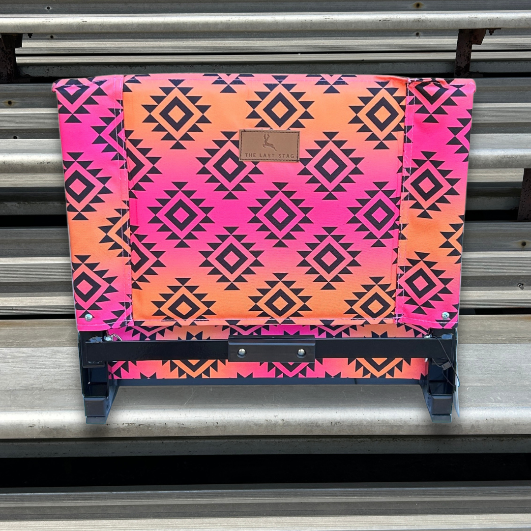 Neon Tribe Folding Stadium Seat