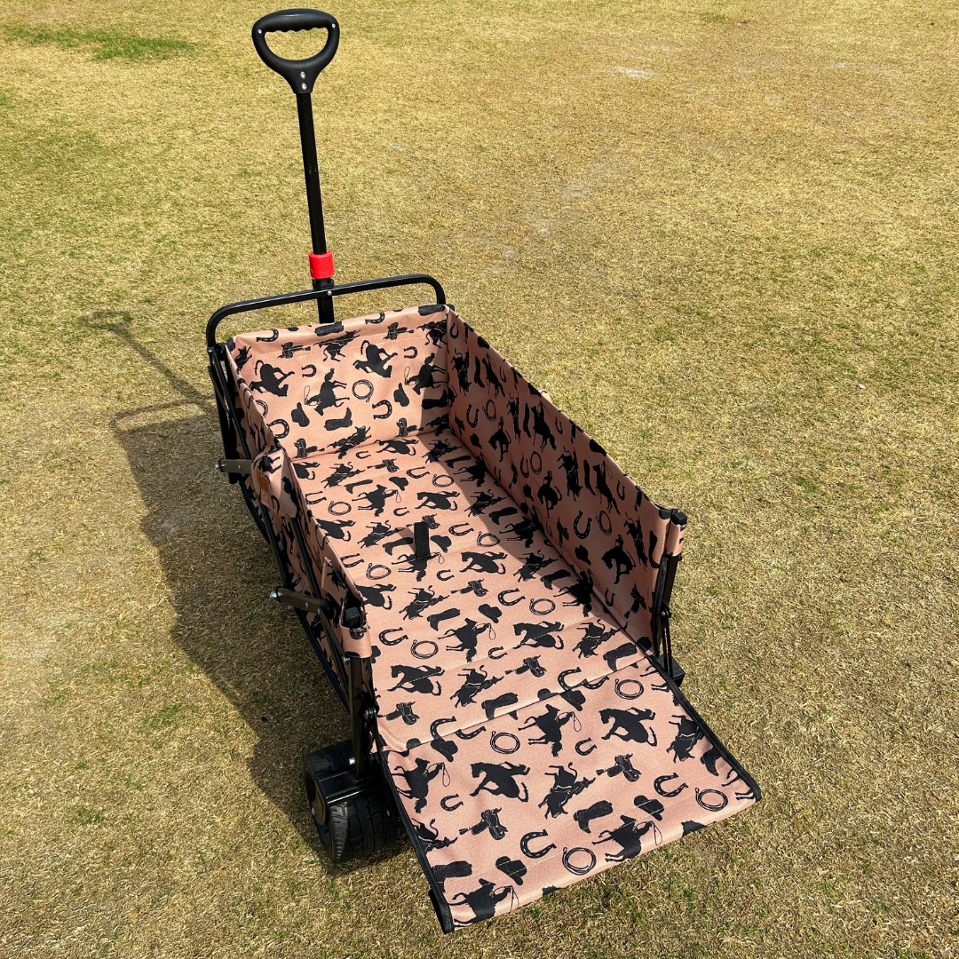 Rodeo Cowboy Tailgate Wagon