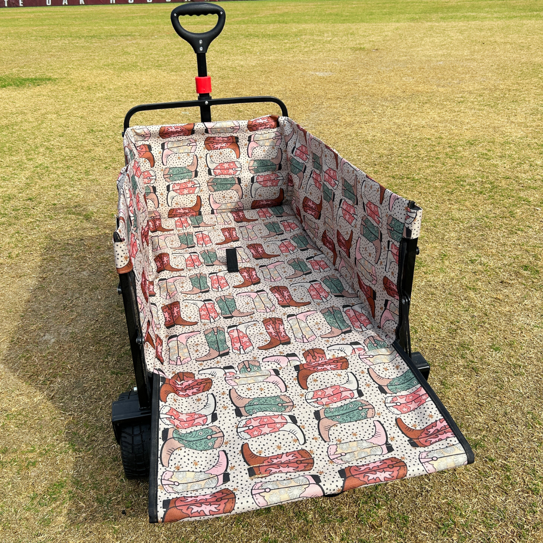 Western Boots Tailgate Wagon