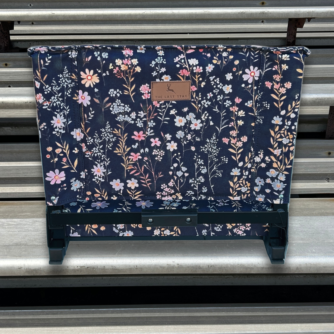 Flower Garden Folding Stadium Seat