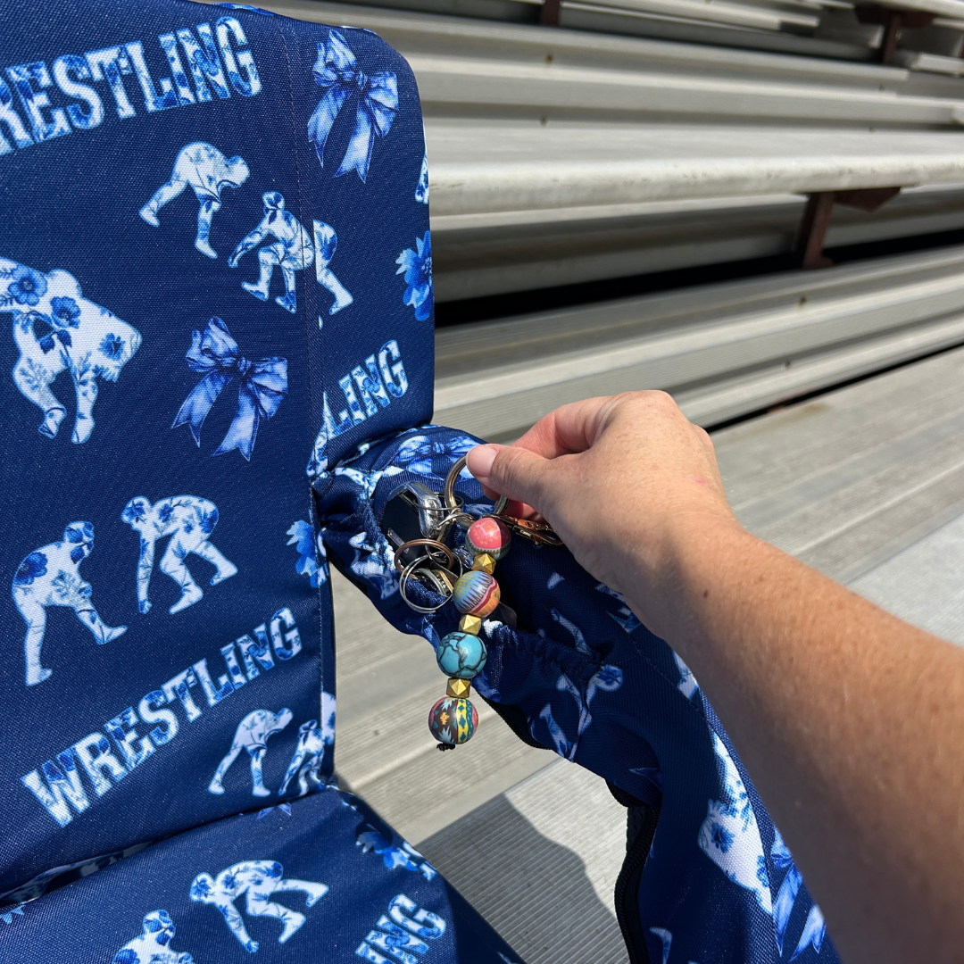 Wrestling 23" Stadium Seat with Armrests