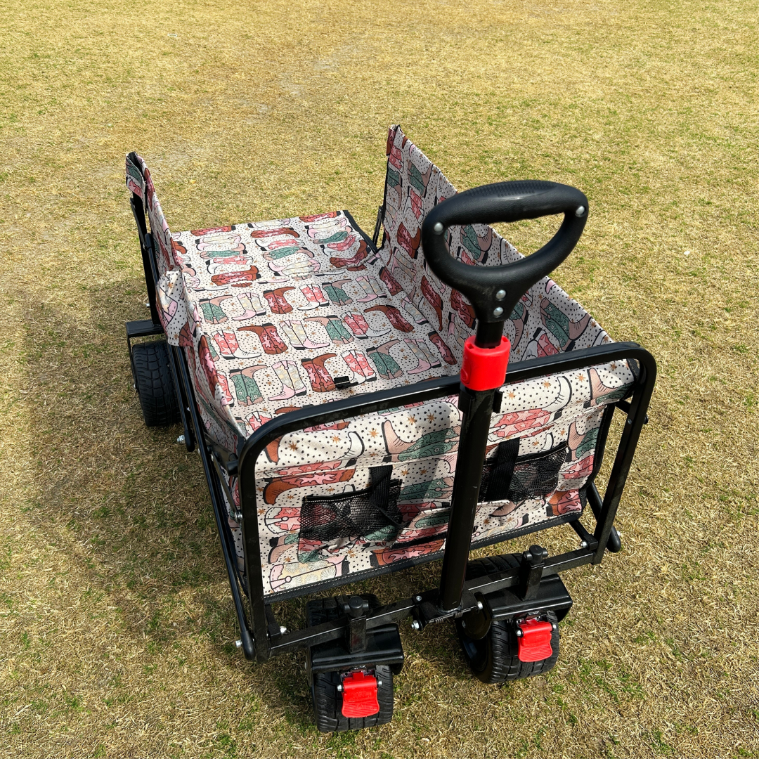 Western Boots Tailgate Wagon