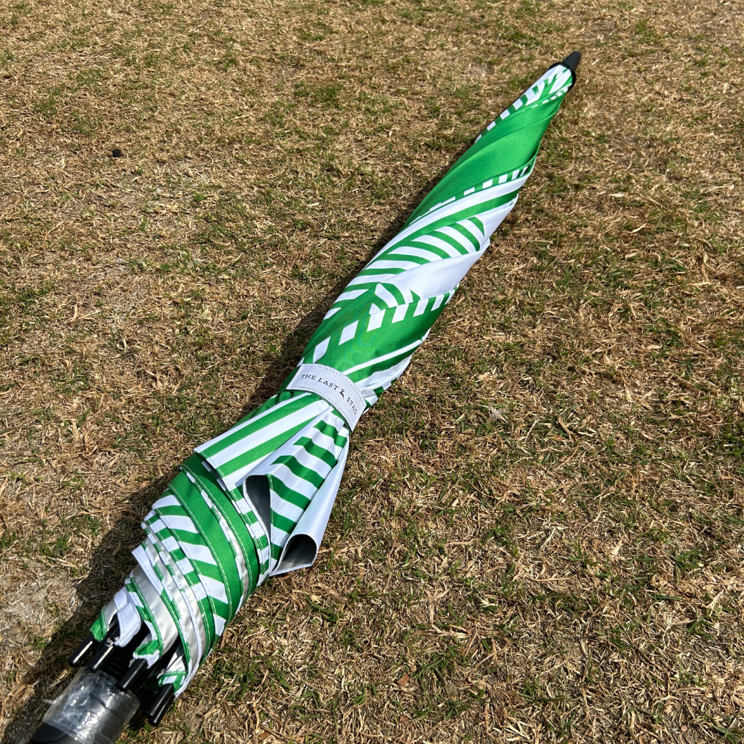 Green Buffalo - UPF 50+ Large Golf Umbrella