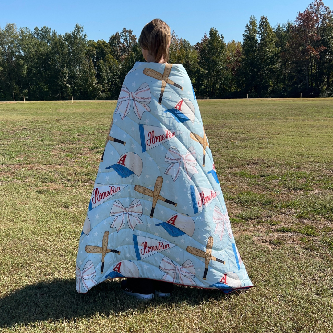 Home Run - Indoor/Outdoor Puffy Blanket