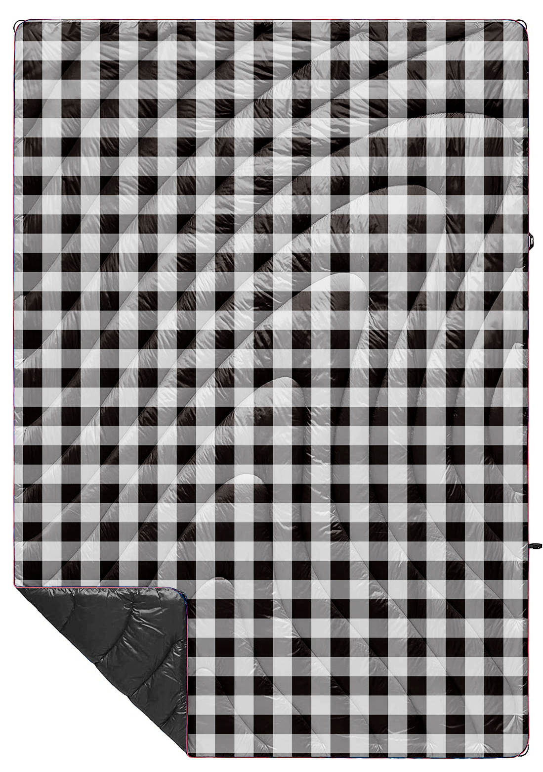 Black Buffalo Check - Indoor/Outdoor Puffy Blanket