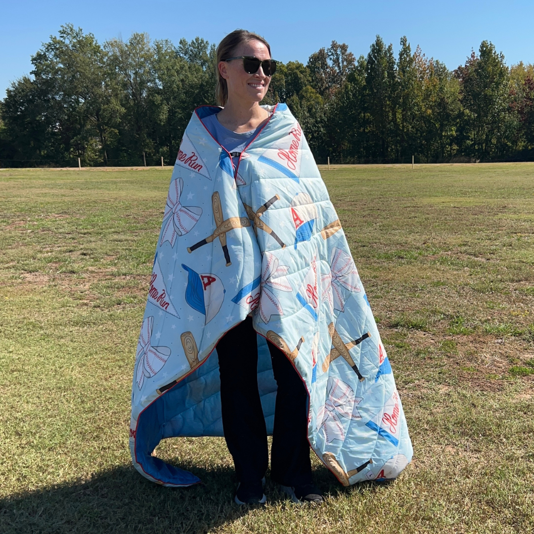 Home Run - Indoor/Outdoor Puffy Blanket