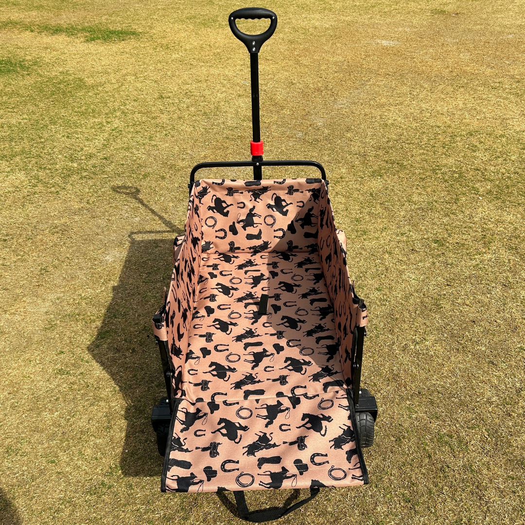 Rodeo Cowboy Tailgate Wagon