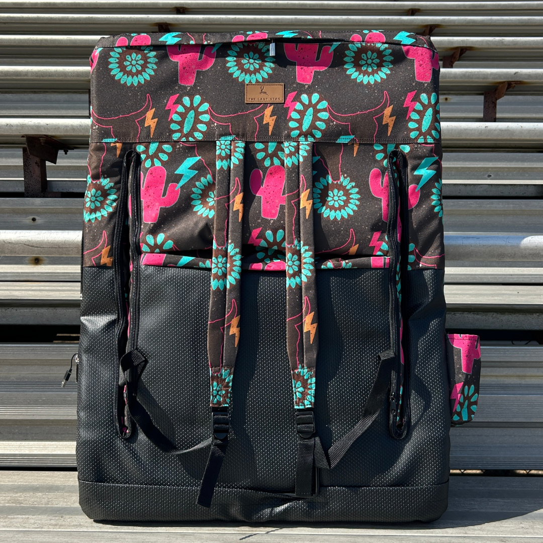 Heated Electric Cowboy 23" Stadium Seat with Armrests