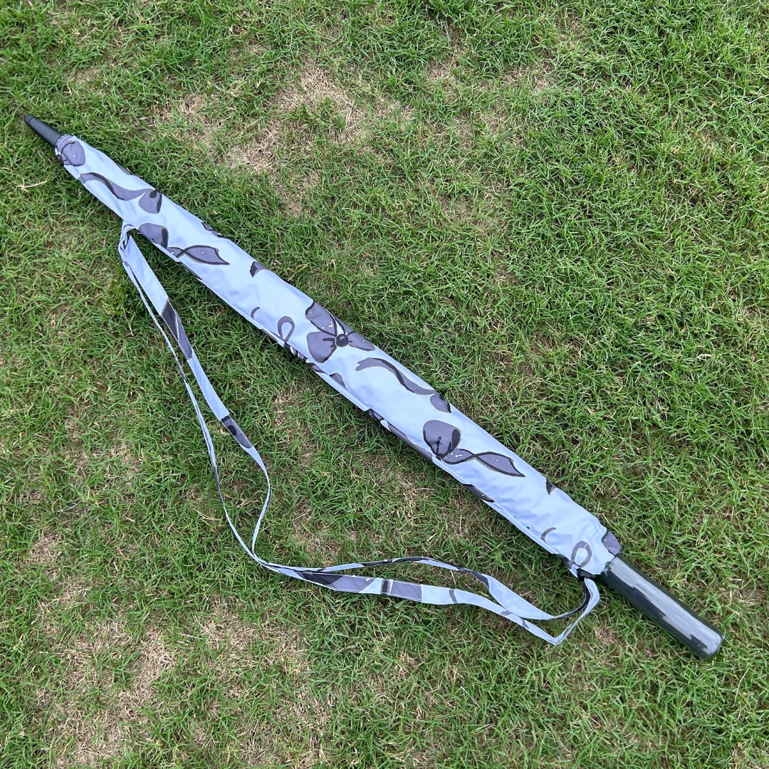 Black Bows - UPF 50+ Large Golf Umbrella