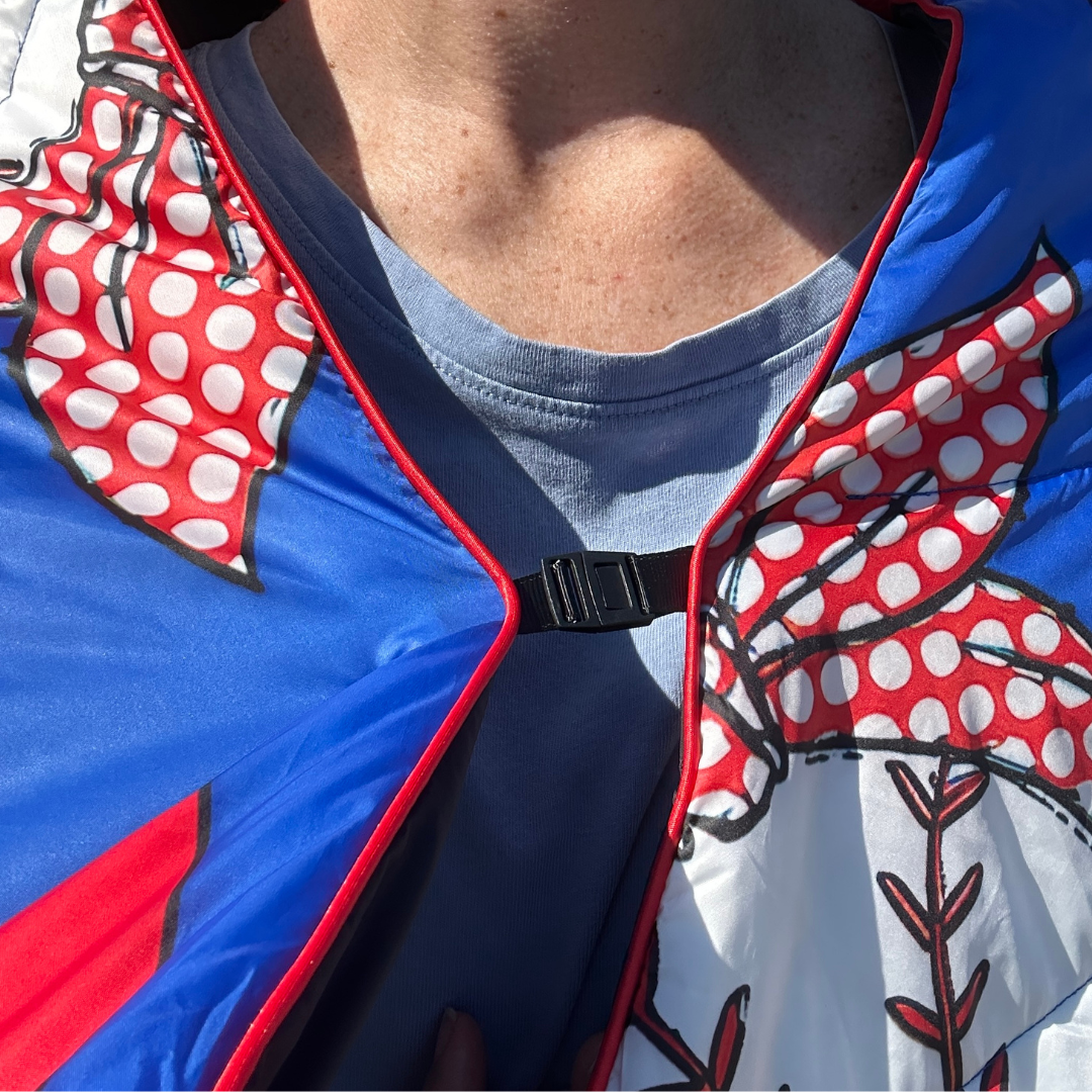 Baseball Mom - Indoor/Outdoor Puffy Blanket