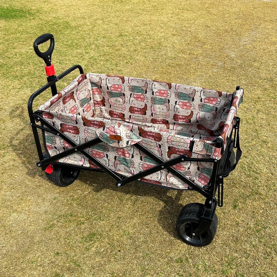 Western Boots Tailgate Wagon