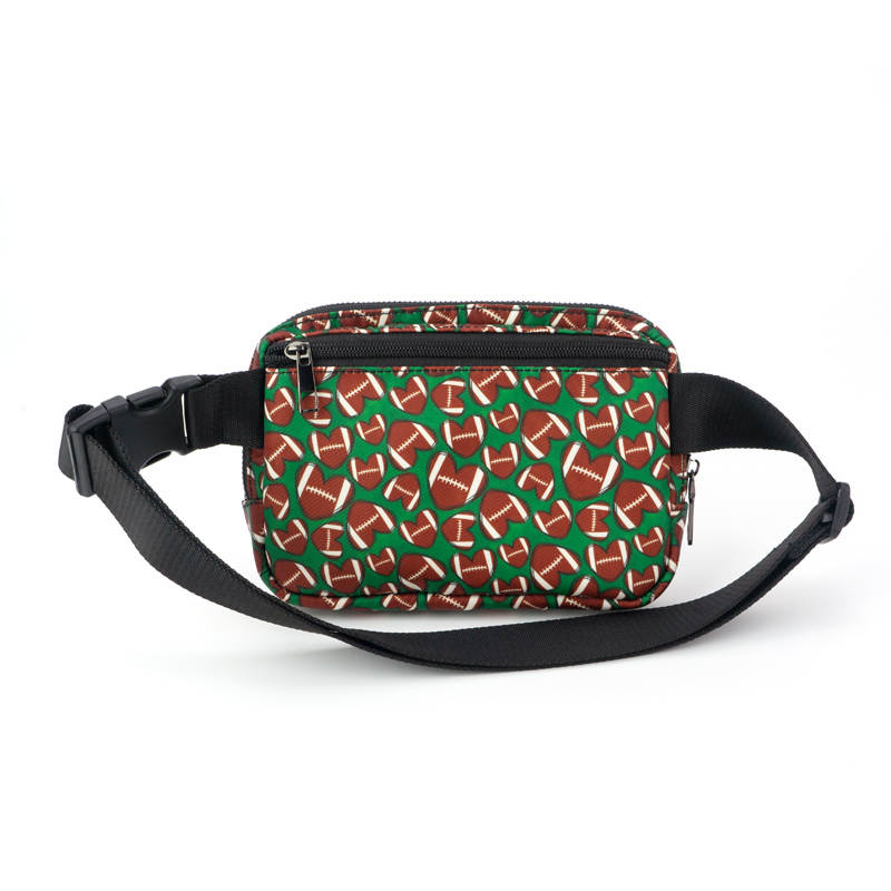 Football Hearts Easy Carry Belt Bag