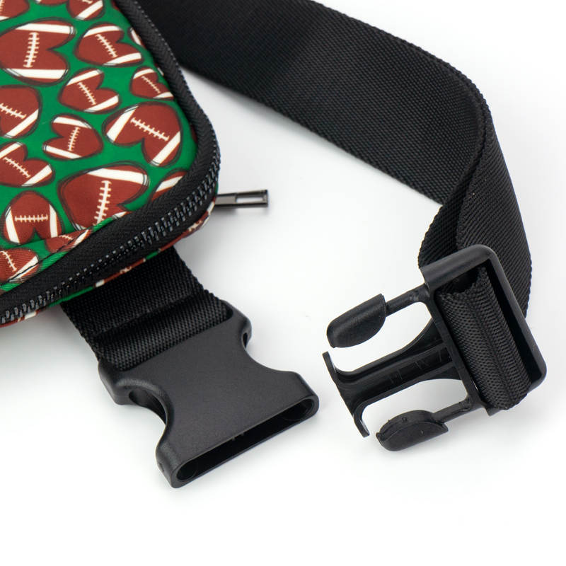 Football Hearts Easy Carry Belt Bag