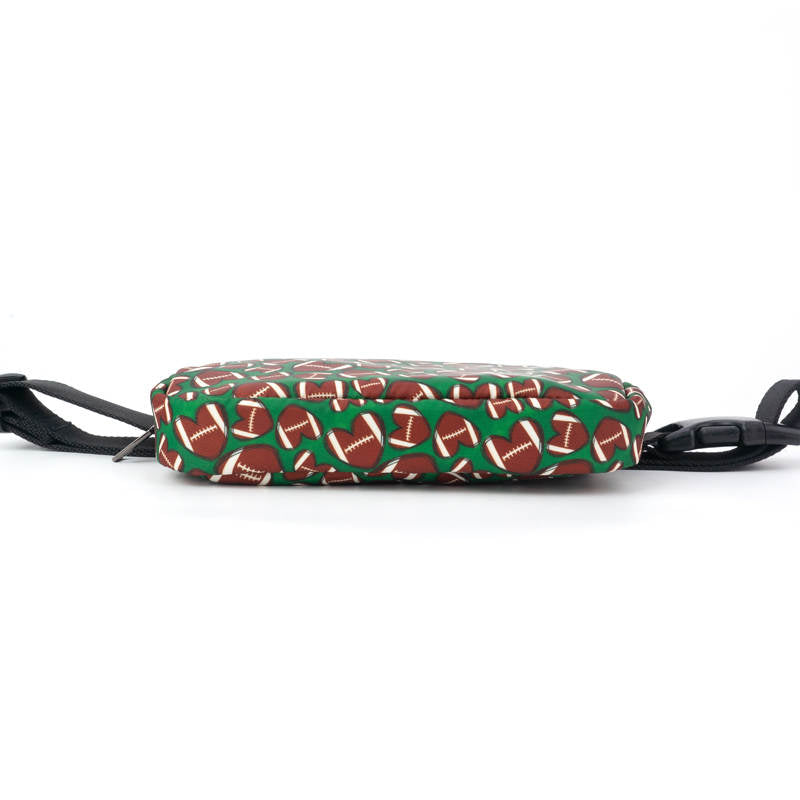 Football Hearts Easy Carry Belt Bag